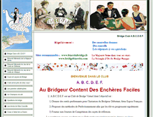 Tablet Screenshot of bridgebiarritz.fr